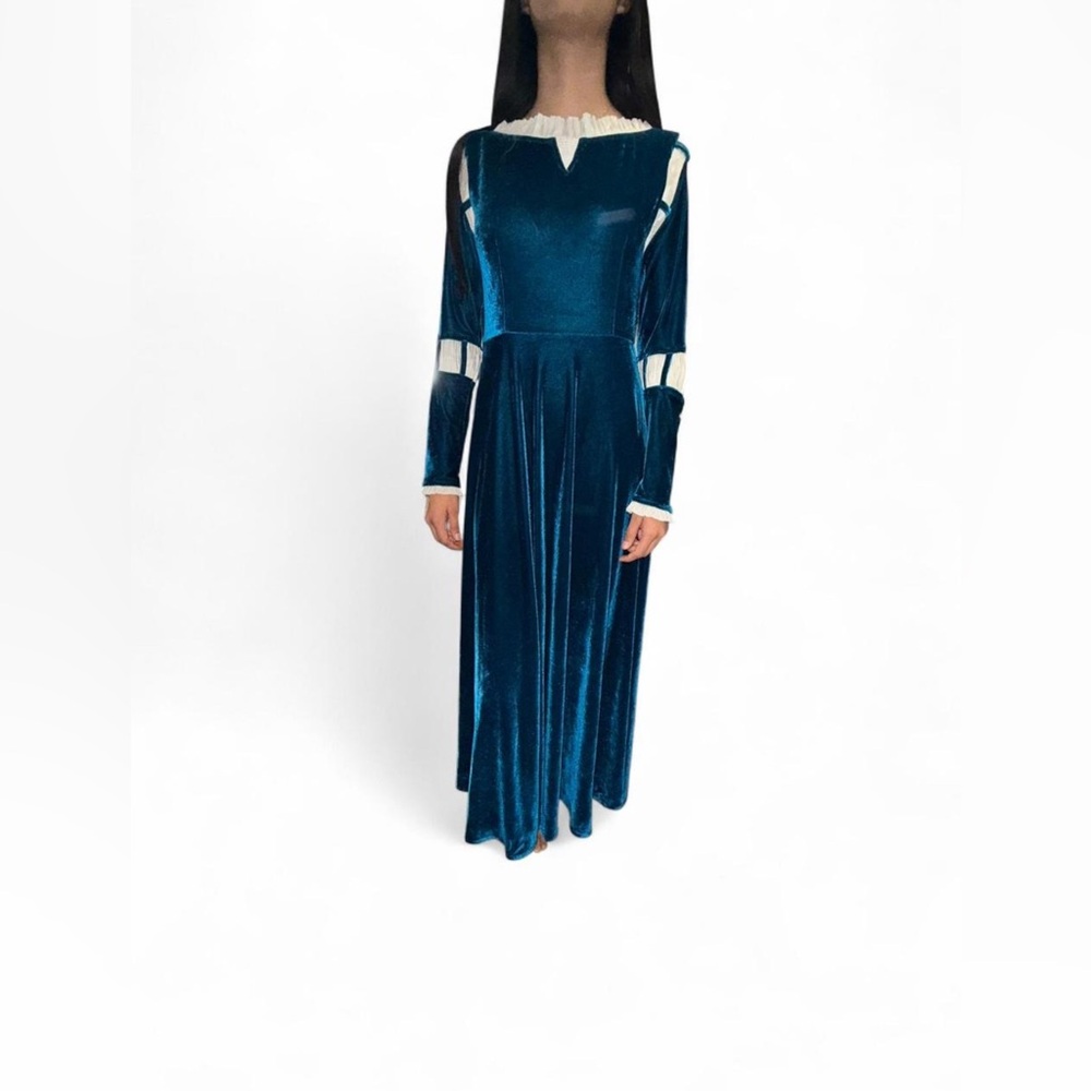 Miccostumes Teal Dress